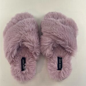 Nine West Plush Slippers
